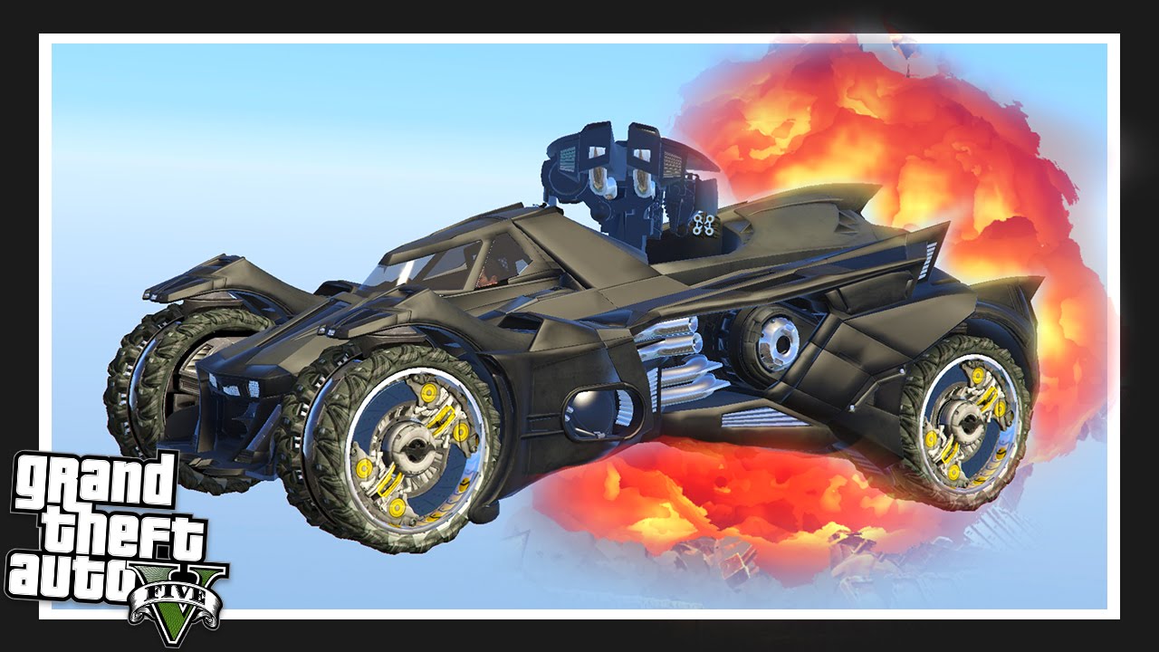 THE INCREDIBLE BATMOBILE! GTA 5 Mods Showcase!
