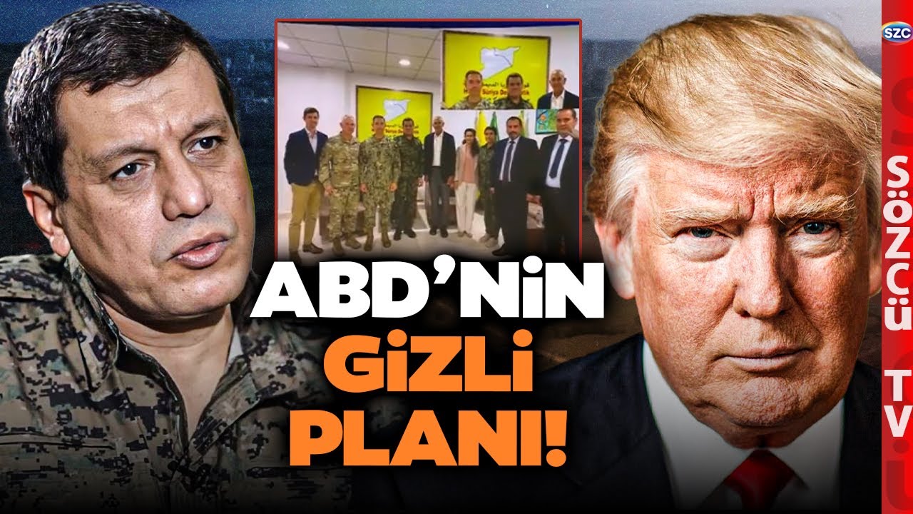 Mazlum Abdi Gözünü Hatay'a Dikti! Naim Babüroğlu 'ABD Kürdistan'ı Onayladı' Dedi Fotoğrafı İfşa Etti