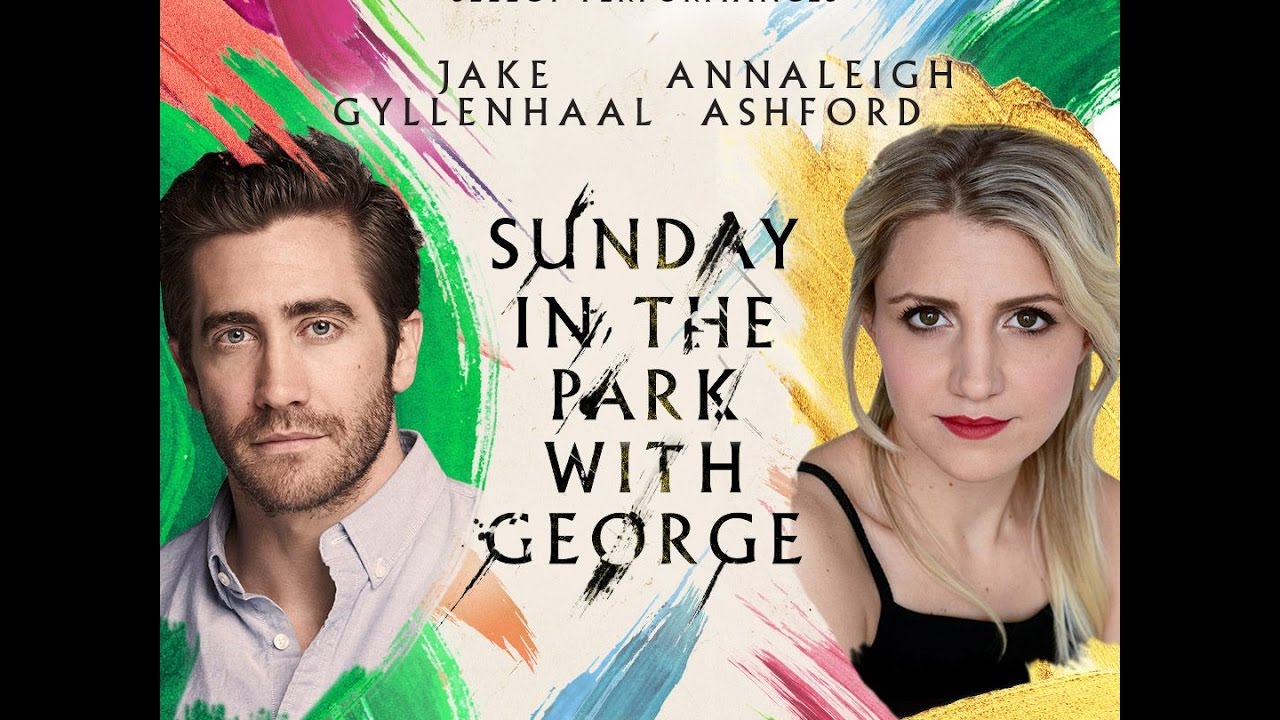 Jake Gyllenhaal sells his drawings in Sunday in the Park with George