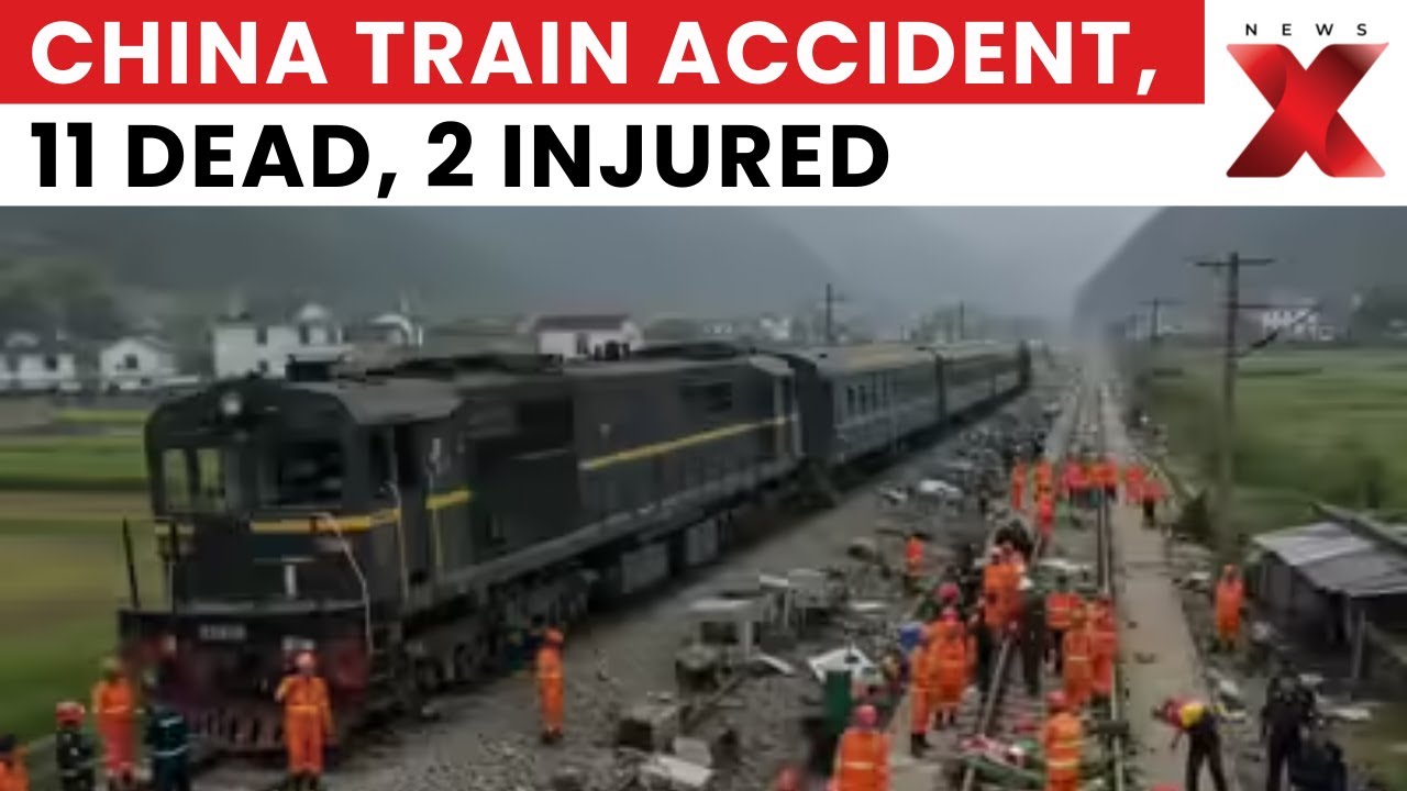 World News: China Train Accident Kills 11, Injures 2 After Hitting Railway Workers | NewsX