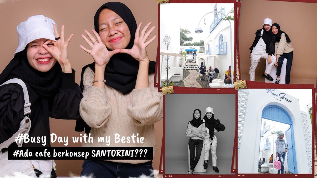 Foto self studio yang lagi VIRAL & Cafe Santorini versi Malang, worth it ?