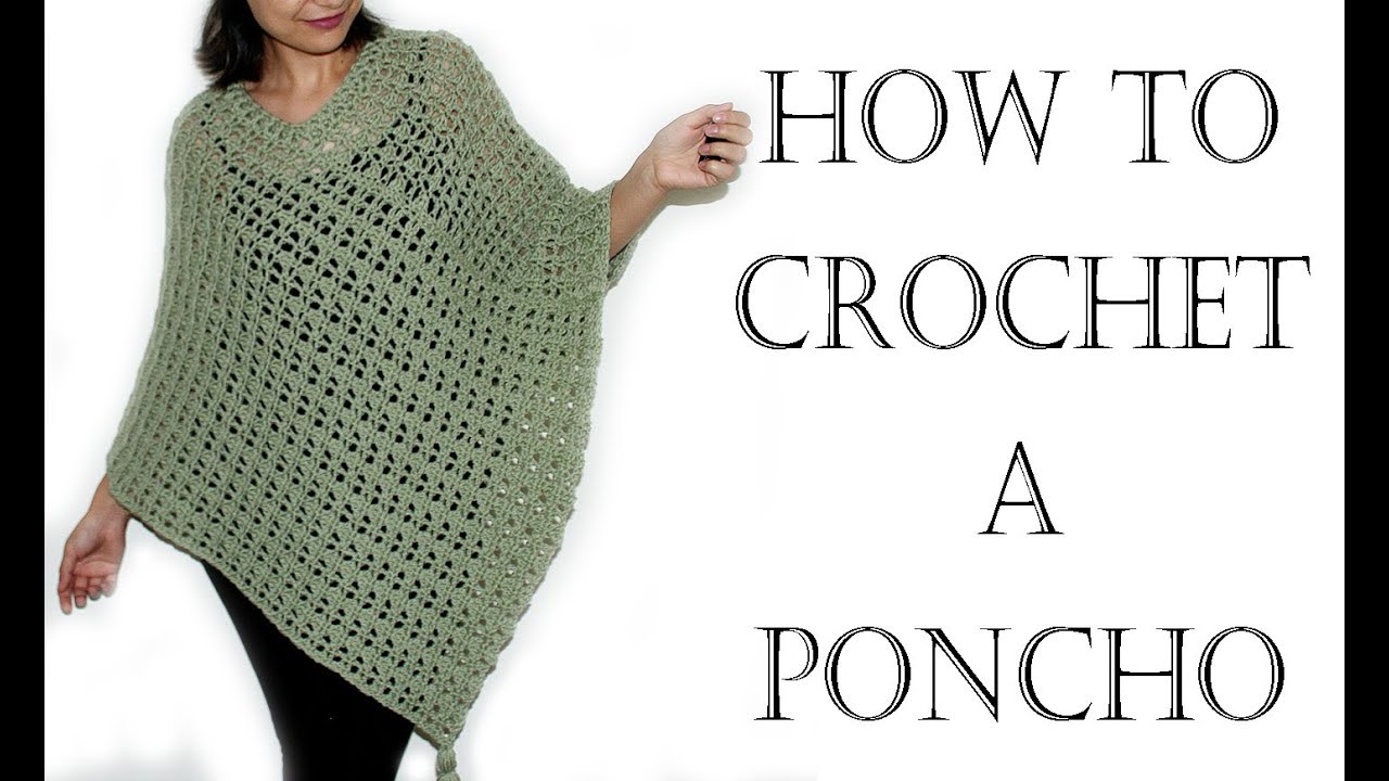 How to Crochet Poncho