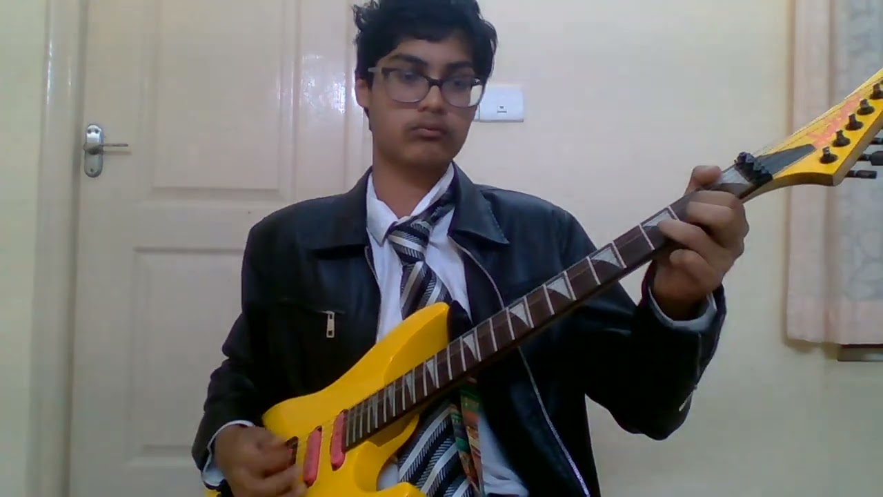 Sweet child o mine By Guns and Roses Guitar cover by 13 year old