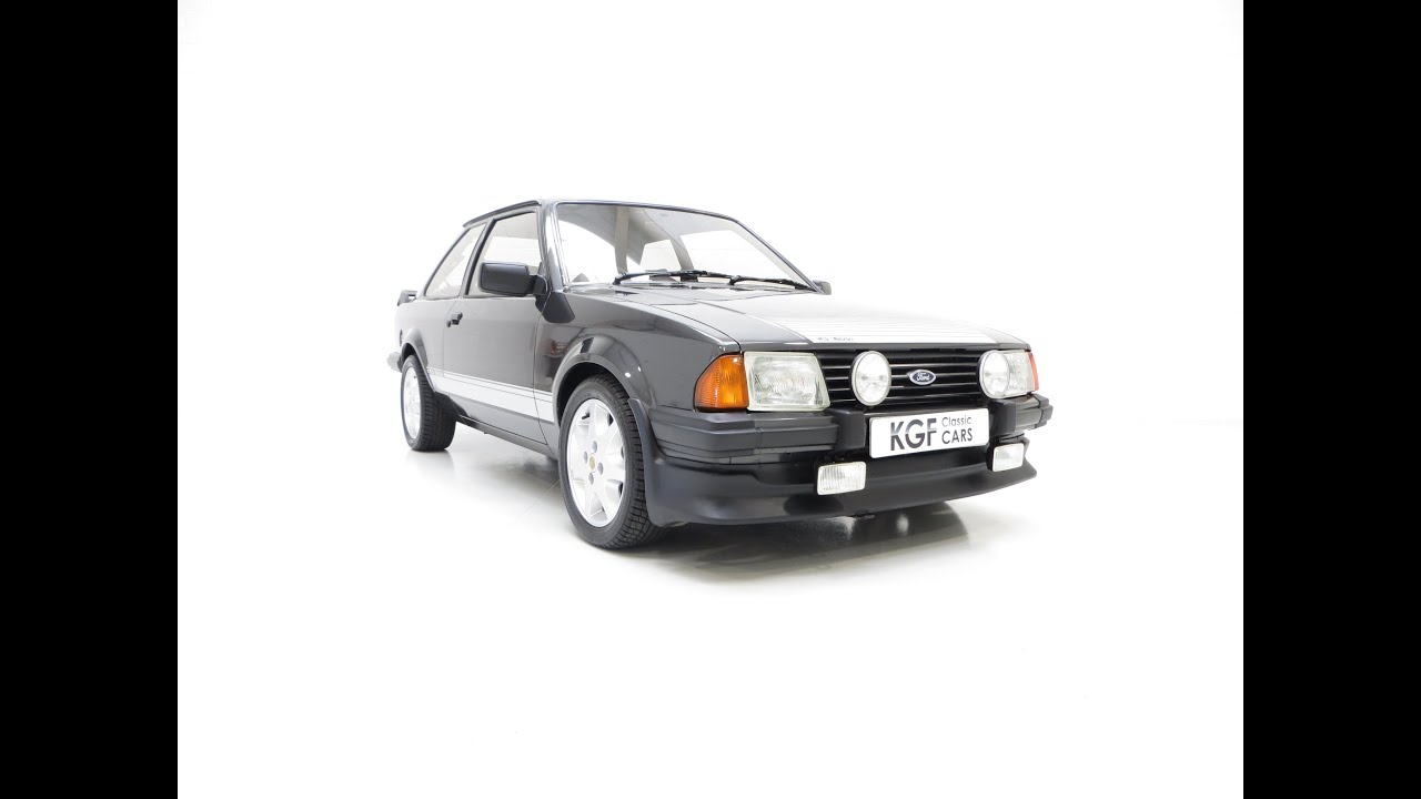 A Very Rare Graphite Grey Ford Motorsport Developed Escort RS1600i - SOLD!