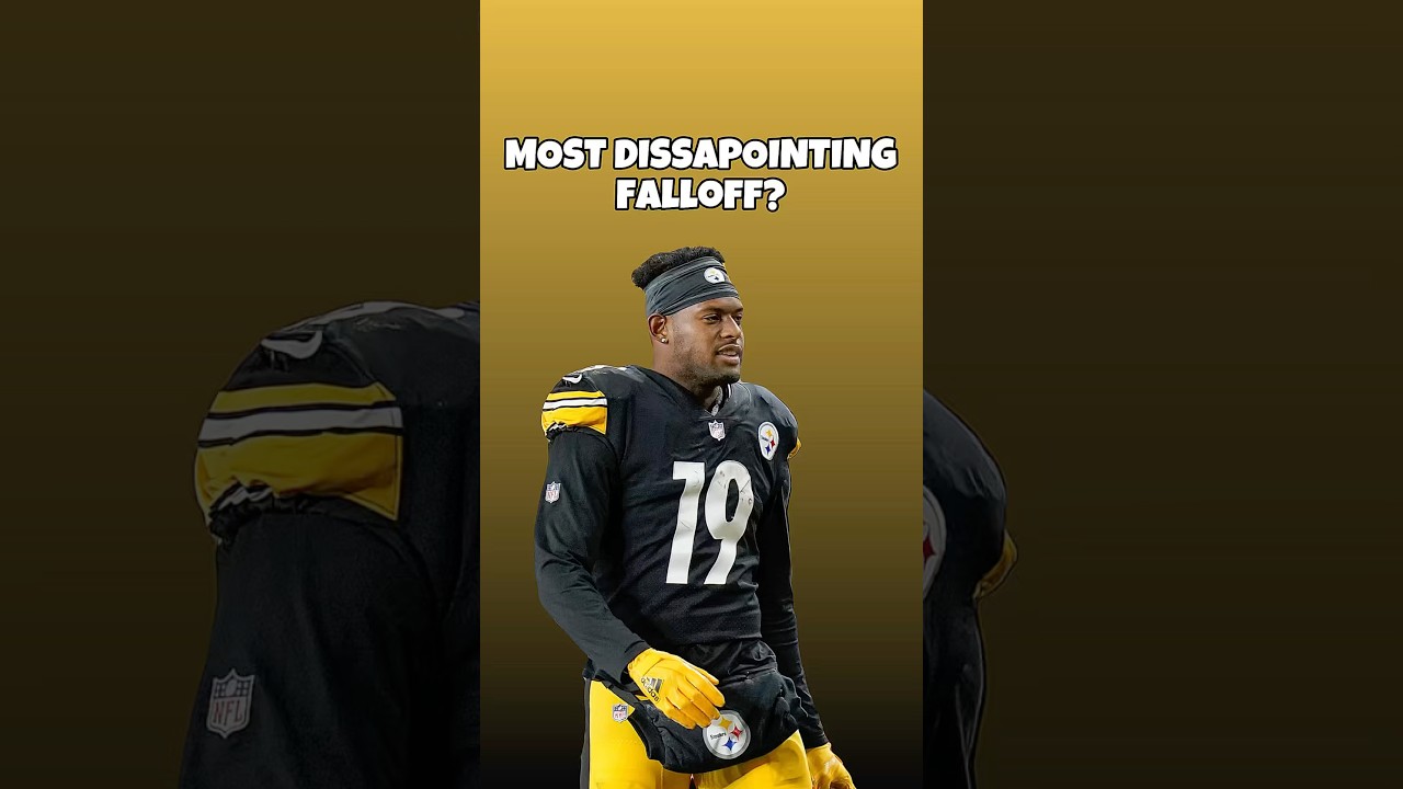 What has happened to Juju Smith-Schuster? 😕