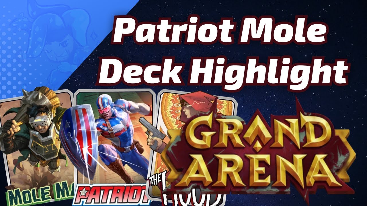 Patriot Moleman feels SILLY GOOD in Grand Arena for Marvel SNAP