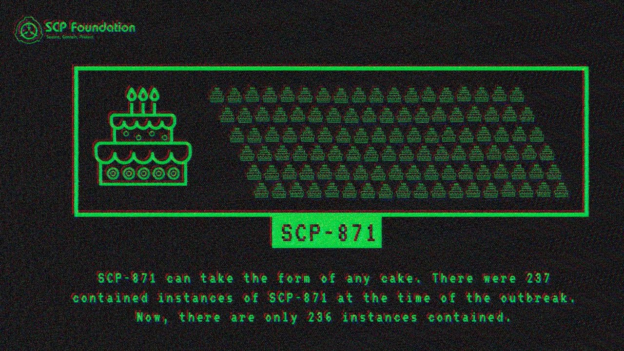 EAS Scenario - Alert Containment Breach - SCP-871 Replicating Cakes