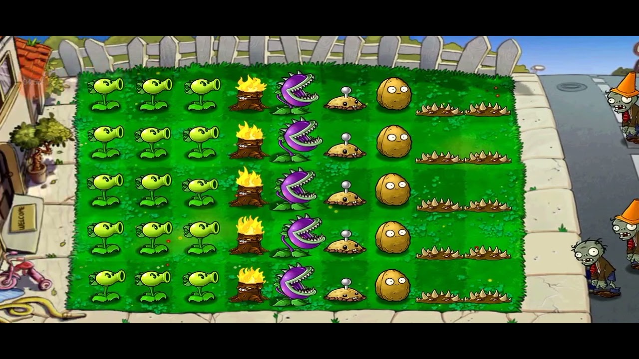 Last stand-day  plant vs zombie