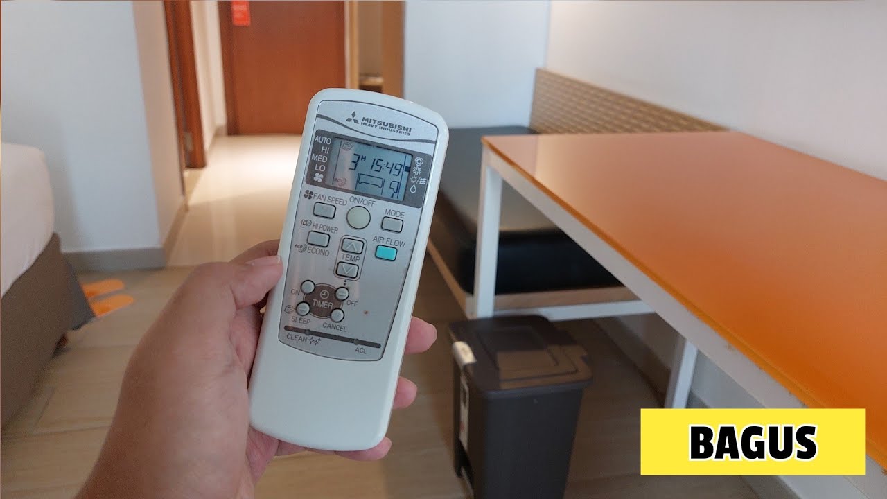 Review Remote AC Mitsubishi