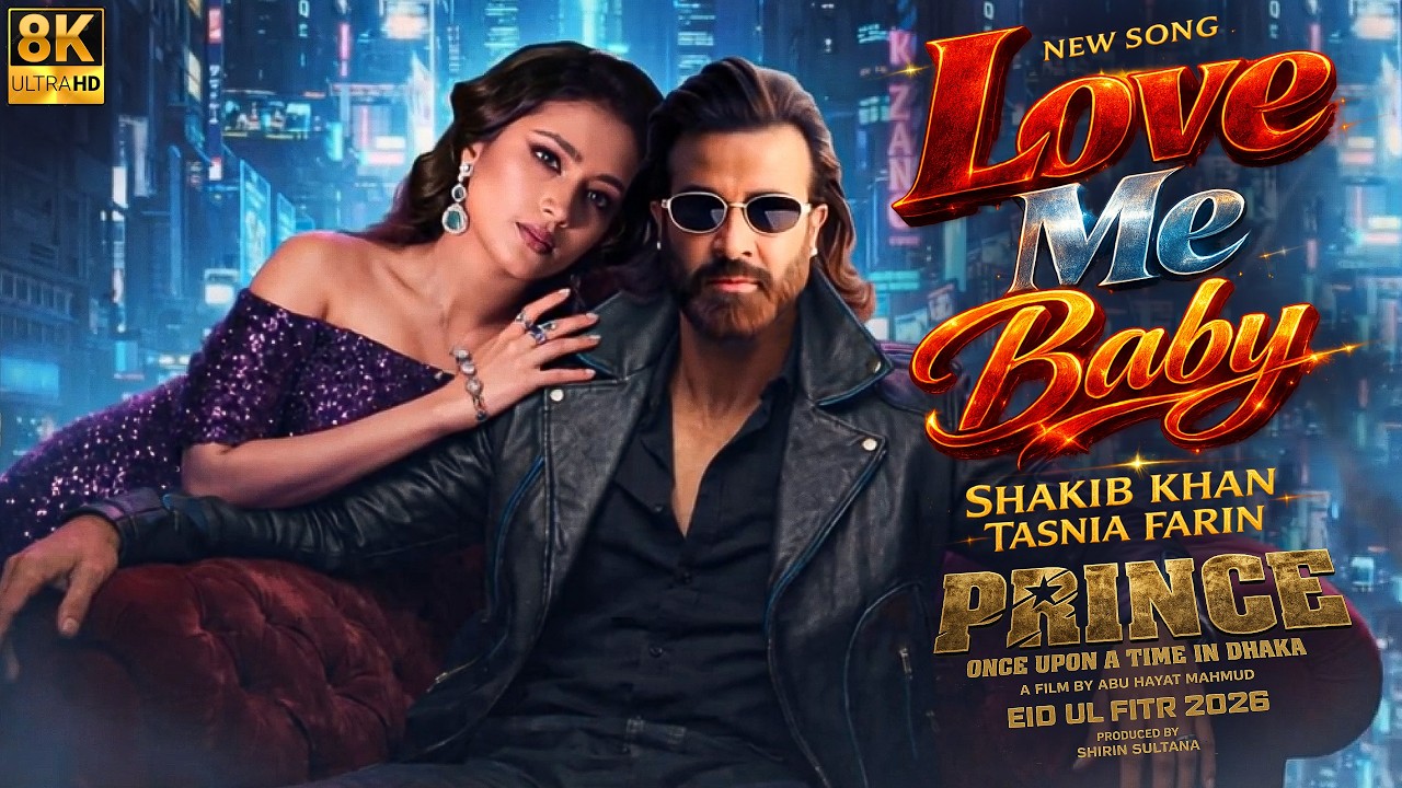 প্রকাশ পেল প্রিন্সের আইটেম গান লাভ মি বেবি Love Me Baby Shakib Khan Tasnia Farin