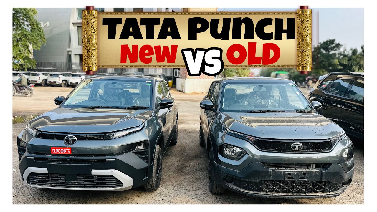 New Tata Punch VS Old Tata Punch