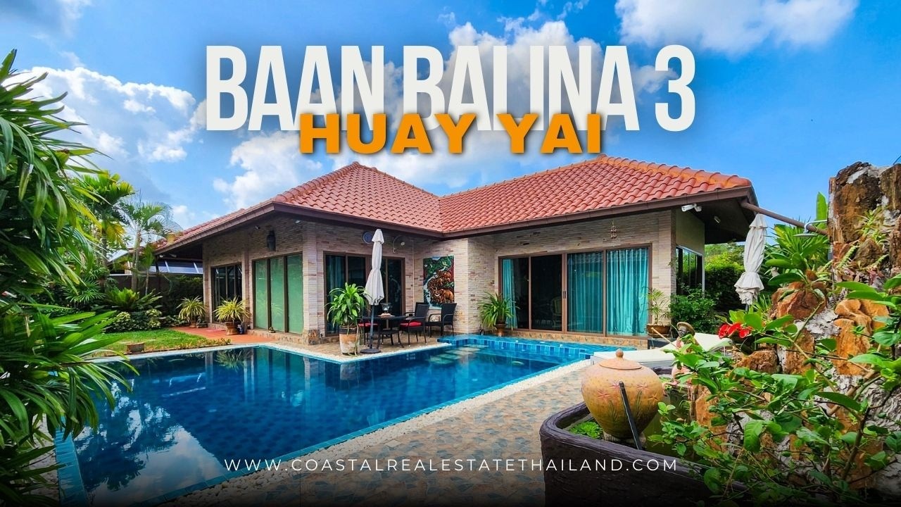 Private Pool Villa for Sale in Baan Balina 3 Huay Yai (Price in description)