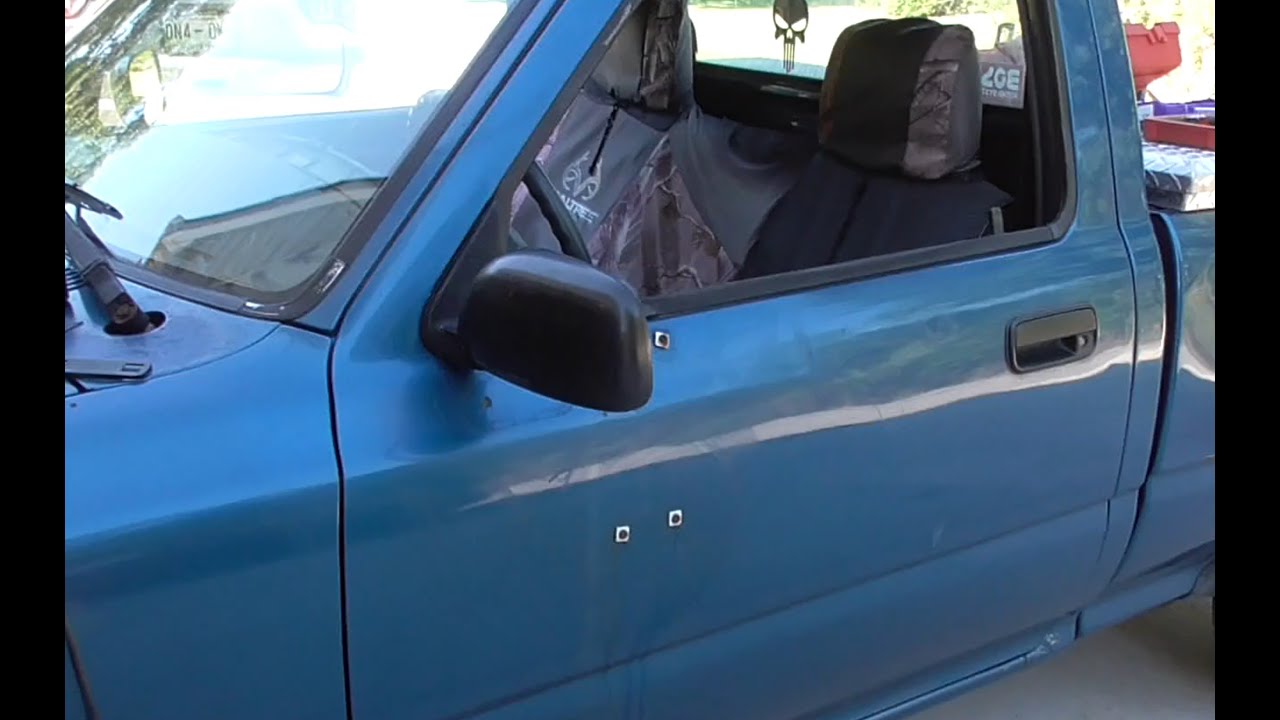1989-1995 Toyota Pickup Sail Panel Side Mirrors Install | 4Runner Mirrors | SR5 Mirrors