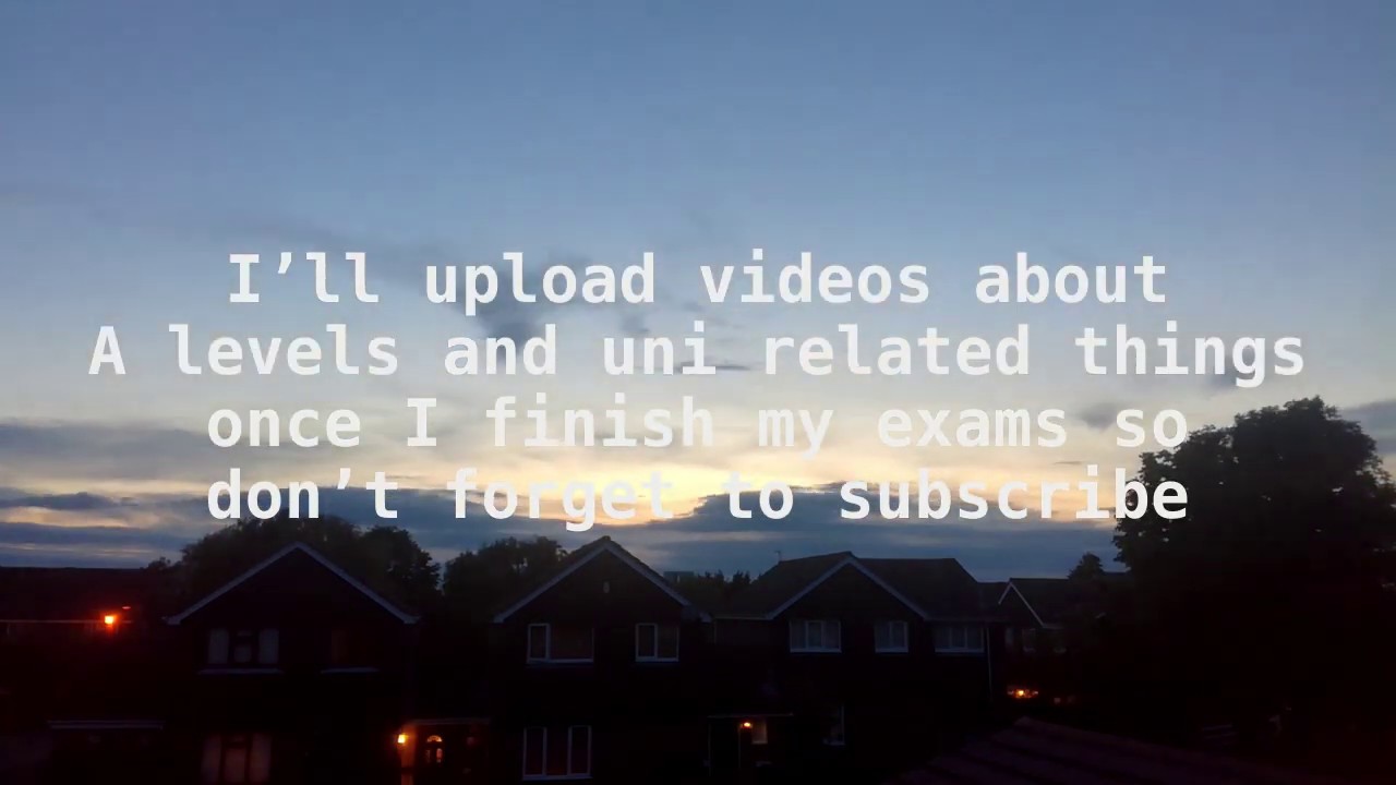 A Day in the Life of a 6th Form Student on Study Leave