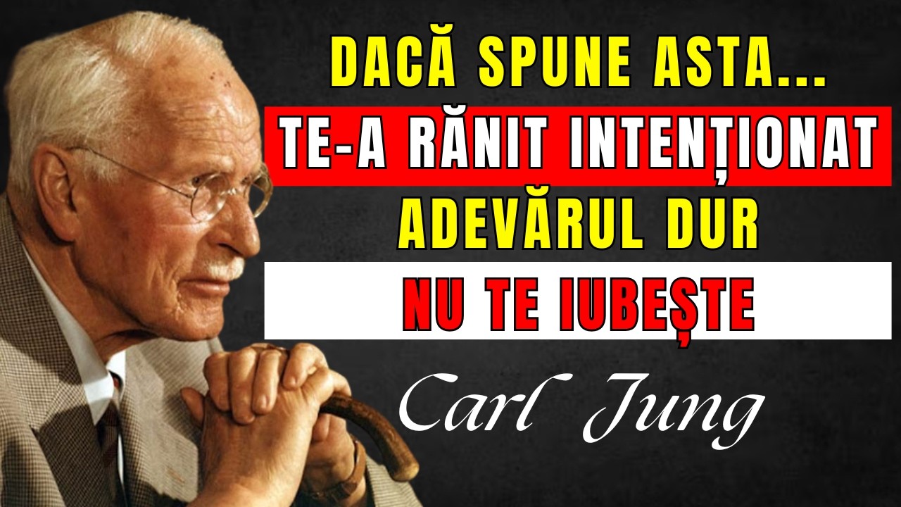 Dacă cineva spune exact acest frază, înseamnă că nu te iubește și vrea să te rănească | Carl Jung