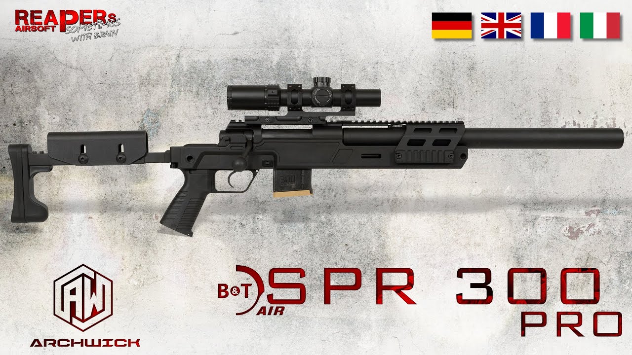 [Review] Archwick B&T SPR 300 PRO (Federdruck) 6mm Airsoft/Softair