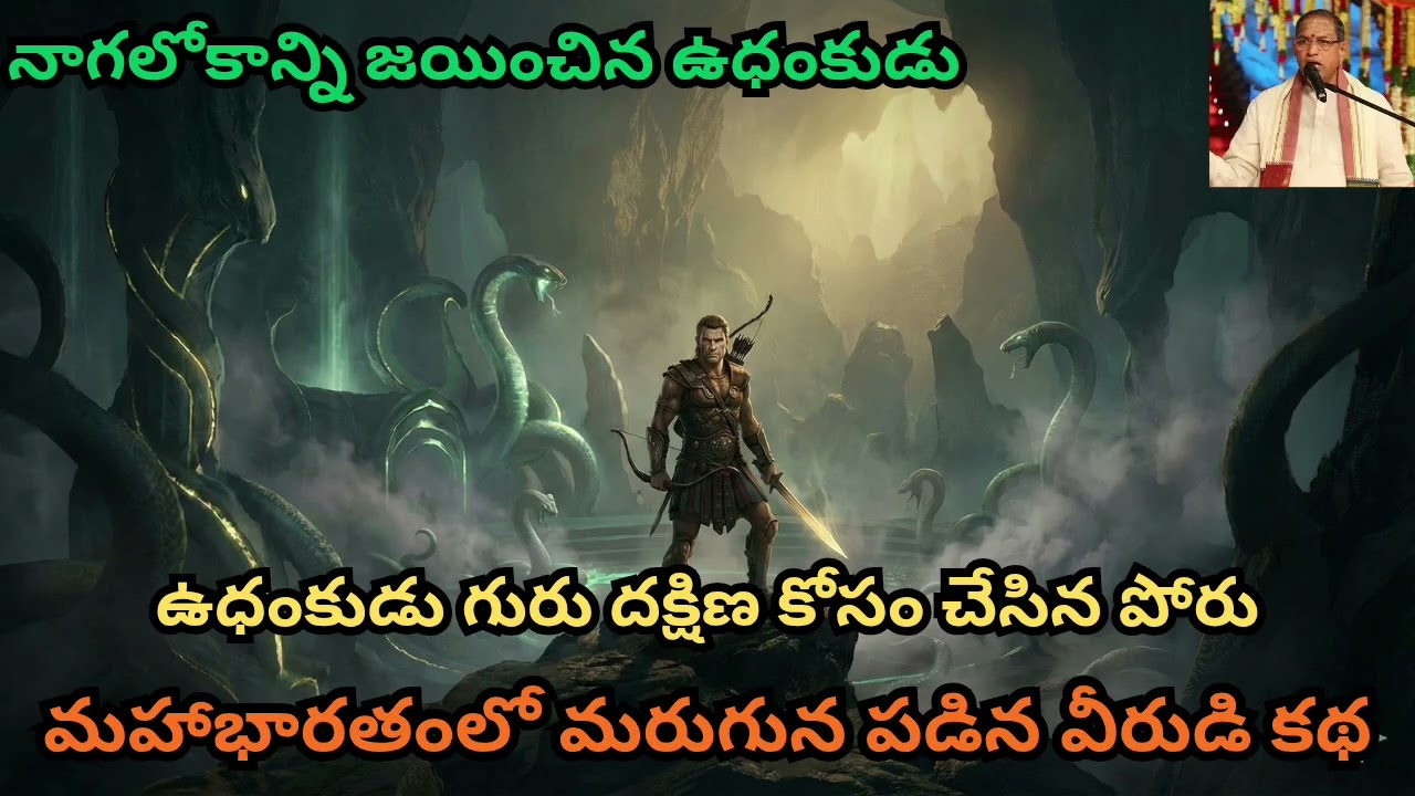 ఉధంకుడు గురు దక్షిణ కోసం చేసిన పోరు | నాగలోకాన్ని జయించిన ఉధంకుడు | మహాభారతంలో మరుగున పడిన వీరుడి కథ