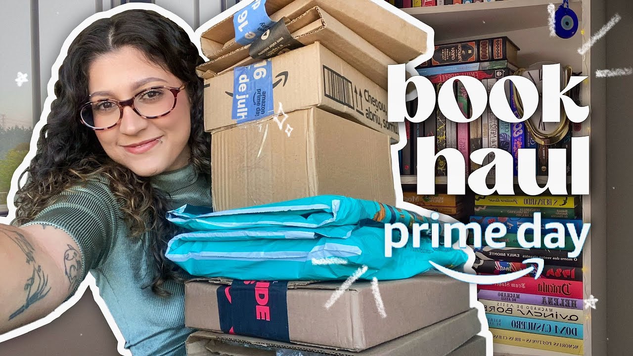 UNBOXING ✨ livros novos do prime day e recebidos | 2025