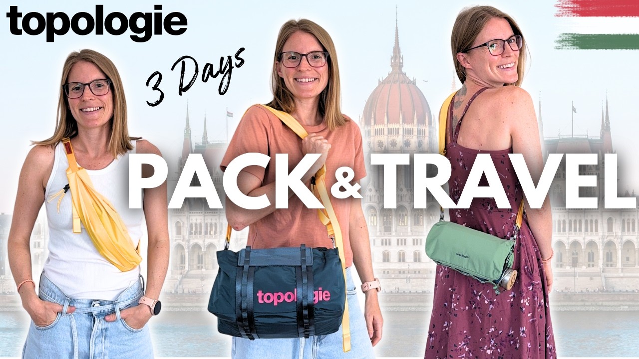 Topologie Bag Review 👜 Pack & Travel With Me (Budapest 🇭🇺)