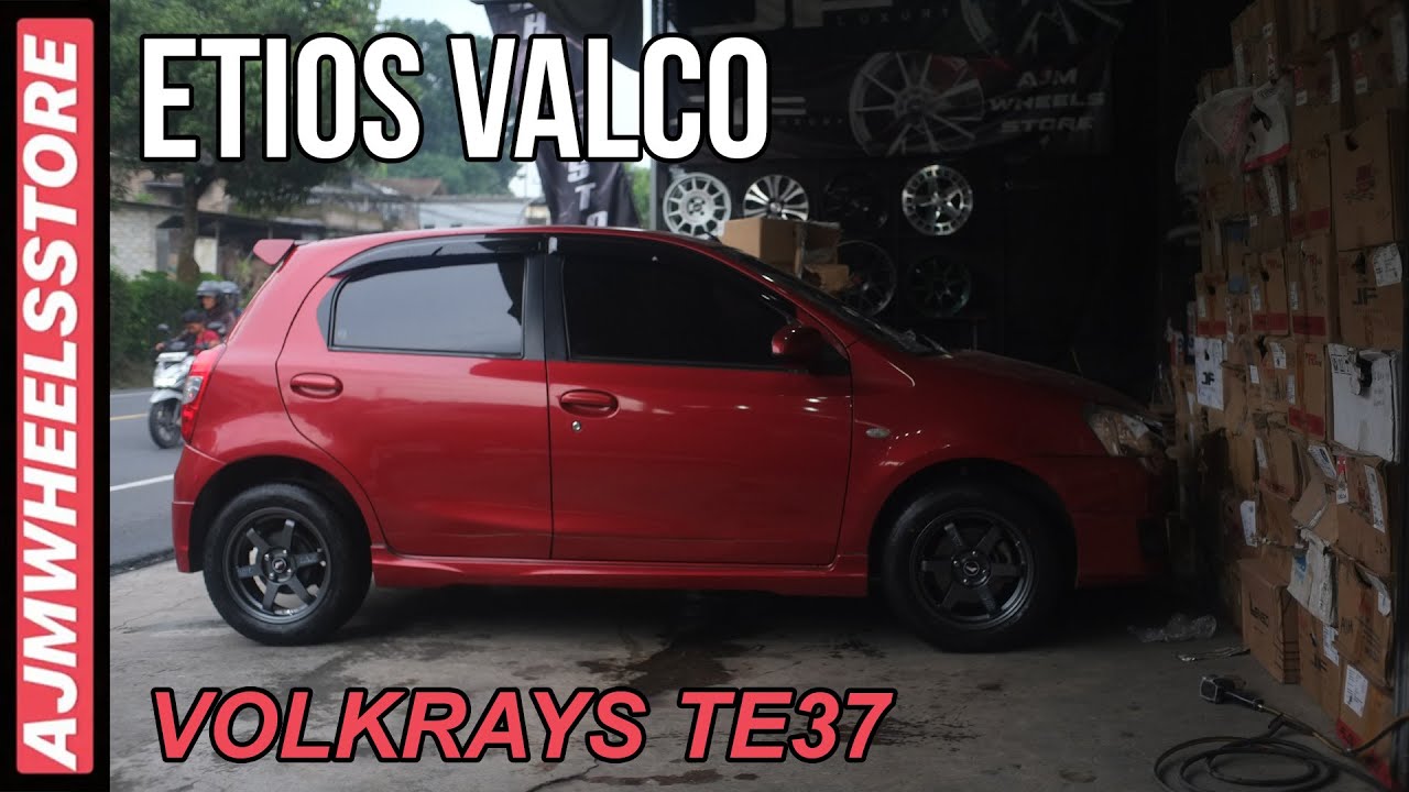MODIFIKASI ETIOS VALCO VELG VOLKRAYS TE37 // AJMHEELSSTORE