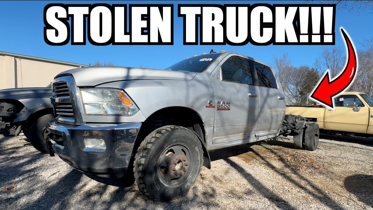 WRECKED & STOLEN TRUCK Turns Into GOLD!!!