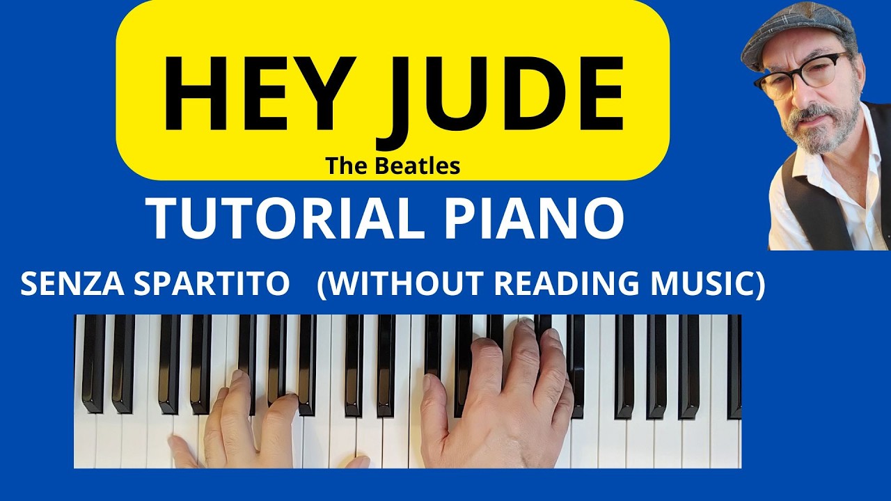 Hey Jude dei Beatles TUTORIAL PIANO #faustopiano964 #pianotutorial #piano