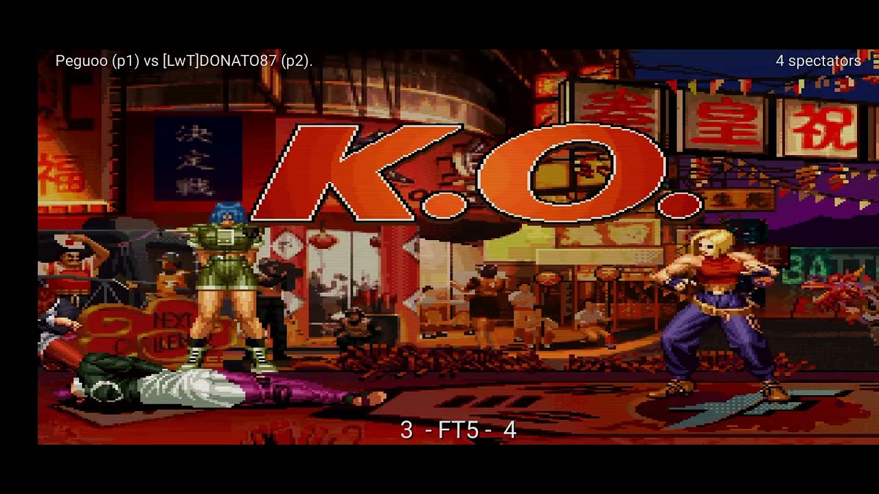Kof 97 Peguo Vs Donato87 