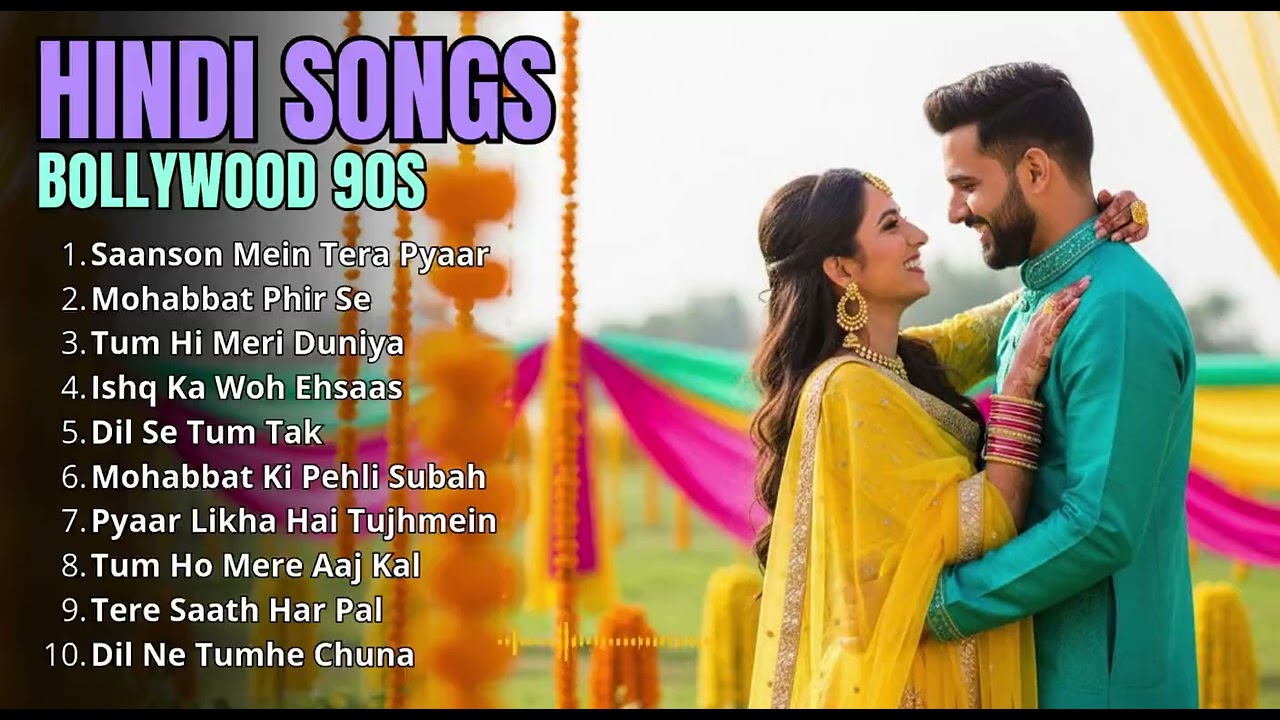 90s Bollywood Romantic Melody Songs | Soft & Soulful Classics