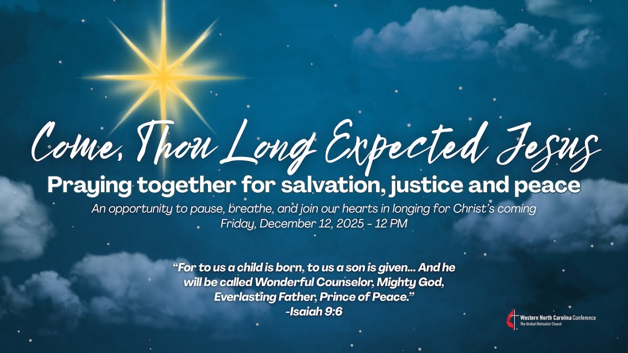 2025 Advent Prayer Vigil Recording: Praying Together for Salvation, Justice, and Peace