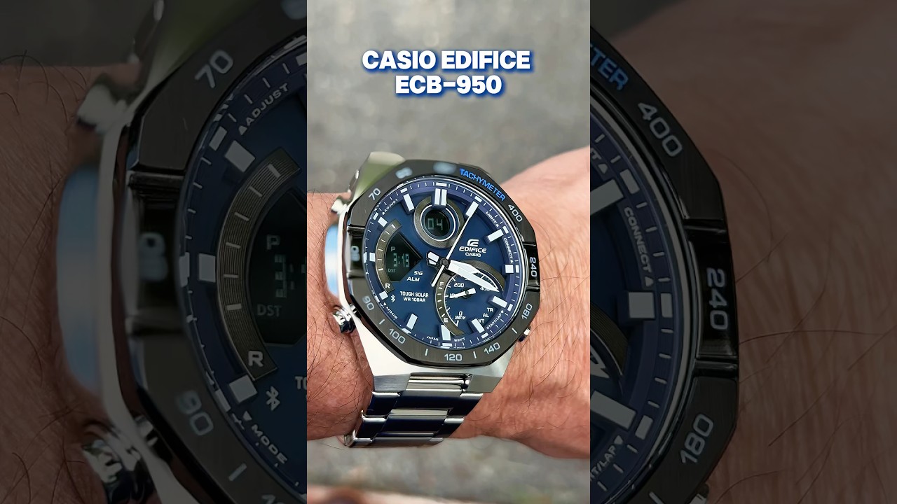 CASIO EDIFICE ECB-950. Un reloj rudo para uso diario! #casio #watchlovers #watches #relojes #rolex