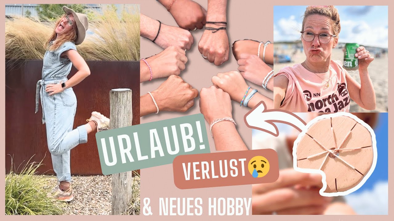 WV#8 🏖️Kreativer Familienurlaub in Zeeland | Kumihimo DIY & Darmgesundheit