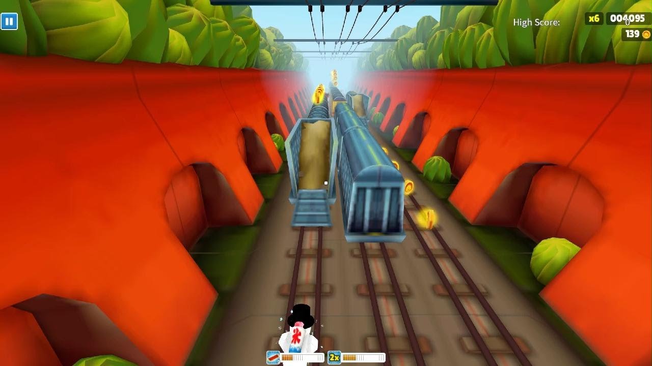Totally real and legit subway surfers Gameplay