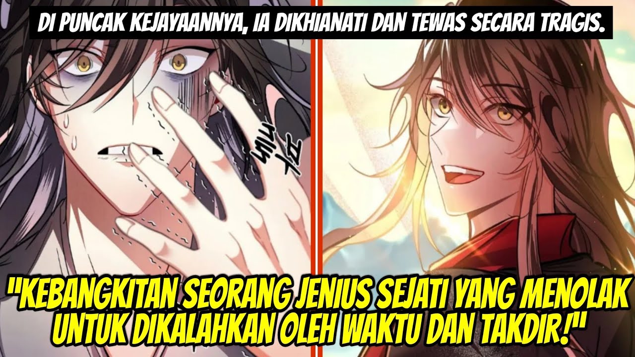 DARI JENIUS BELA DIRI YANG TERBUNUH HINGGA LAHIR KEMBALI SEBAGAI MONSTER‼️ ALUR CERITA MANHWA