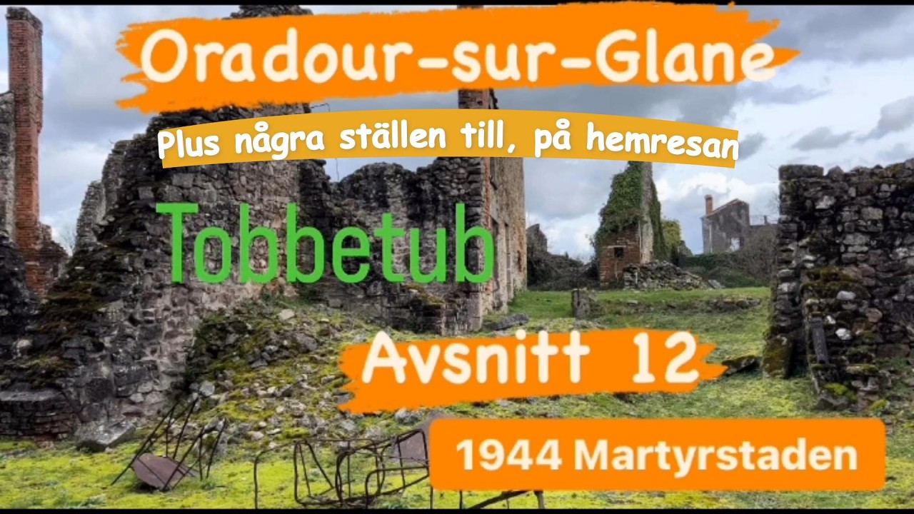 Vägen hemåt till Sverige.