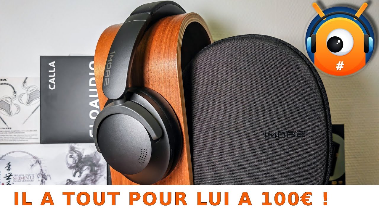 1MORE SONOFLOW - Un casque ANC qui EST EXCELLENT SUR TOUS LES POINTS à 100€