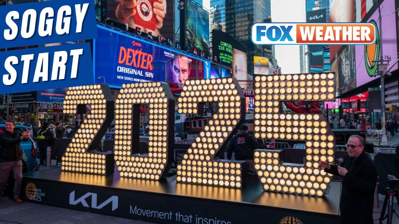 New Year's Eve Forecast For New York City Shows Rain Likely Ahead Of Ball Drop
