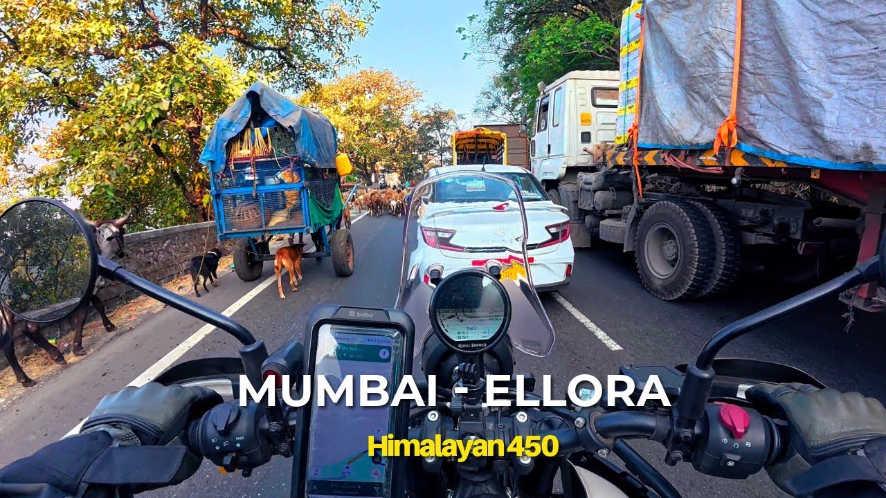 MUMBAI TO ELLORA - Royal Enfield Himalayan 450 | Konkan Ride | EP - 6
