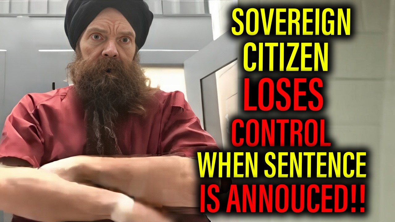 Judge Shuts Down Sovereign Citizen Instantly — Courtroom Goes Silent After 10-Year Sentence!