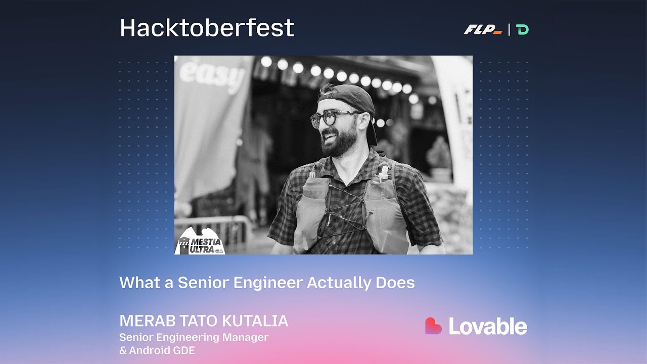Merab Tato Kutalia - What a Senior Engineer Actually Does