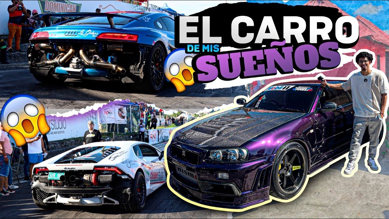 ENCONTRÉ EL CARRO DE MIS SUEÑOS En EL CAR MEET MÁS GRANDE QUE HE VISTO!!!! #RDjavi vlogs