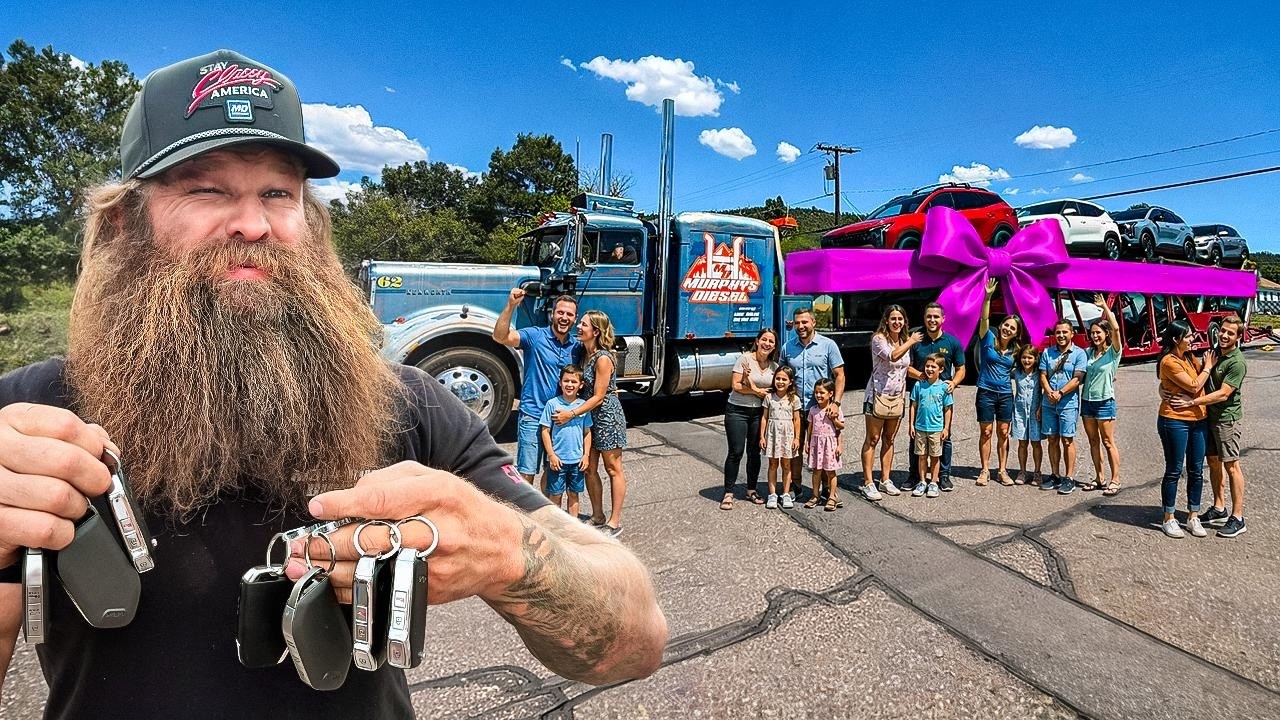 I Gave 7 Blue Collar Families New Cars To Give Back