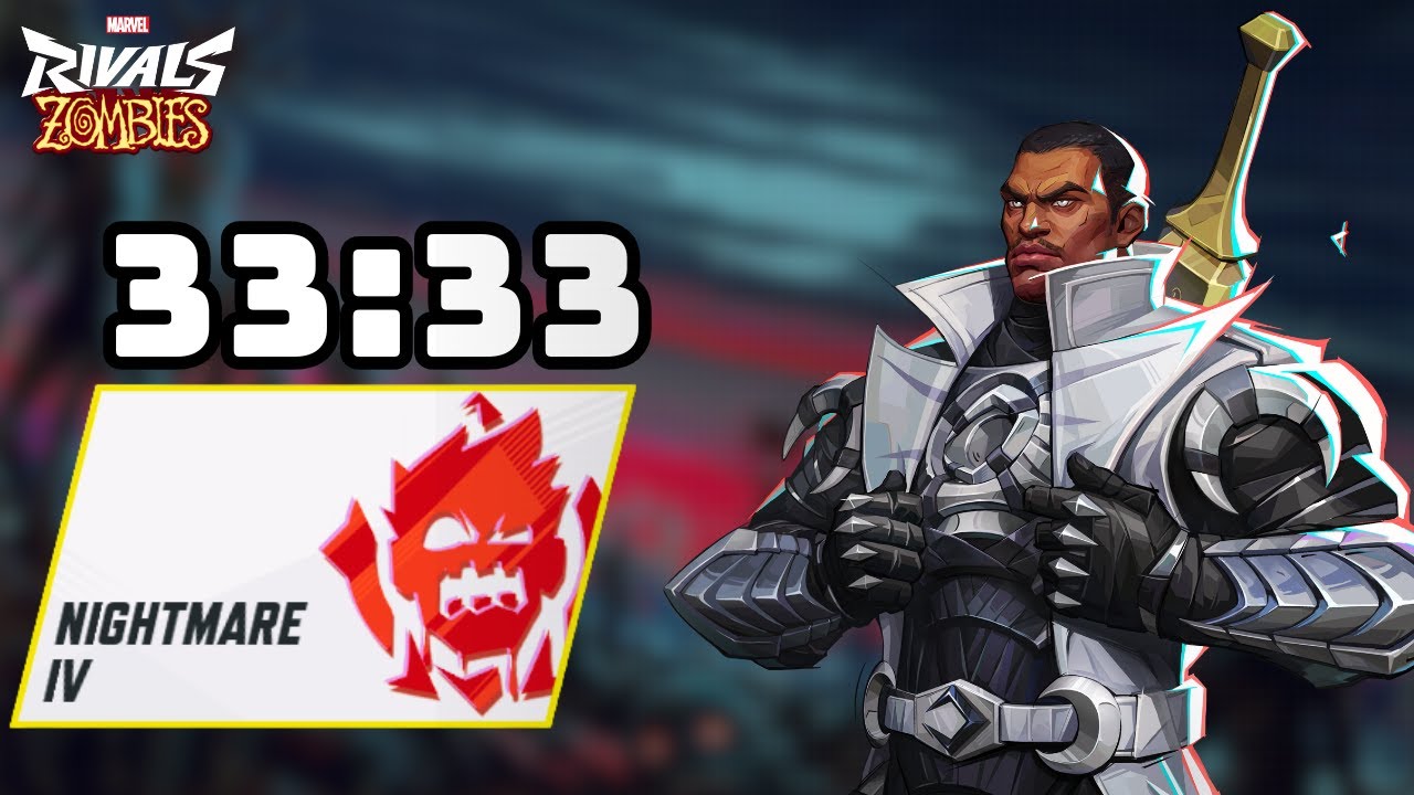 33:33 - [ТОП 323] Прохождение Блэйда Соло Кошмар IV в режиме Marvel Zombies - Marvel Rivals