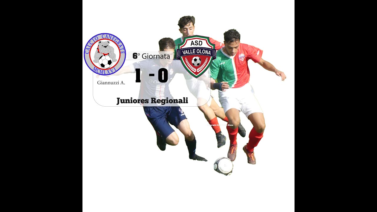 Canegrate - Valle Olona | 6 Giornata | Juniores | Hightlight