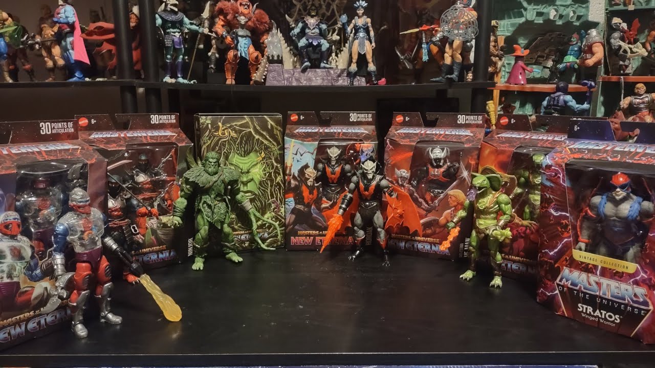 Мои 5 любимых фигурок Masters of the Universe MasterVerse в 2025 году