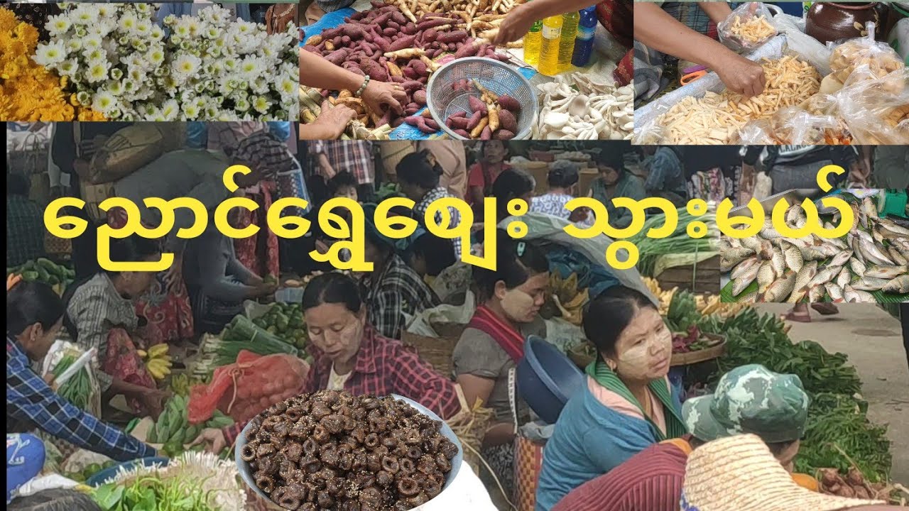 ညောင်ရွှေစျေးနေ့ စျေးသွားမယ်