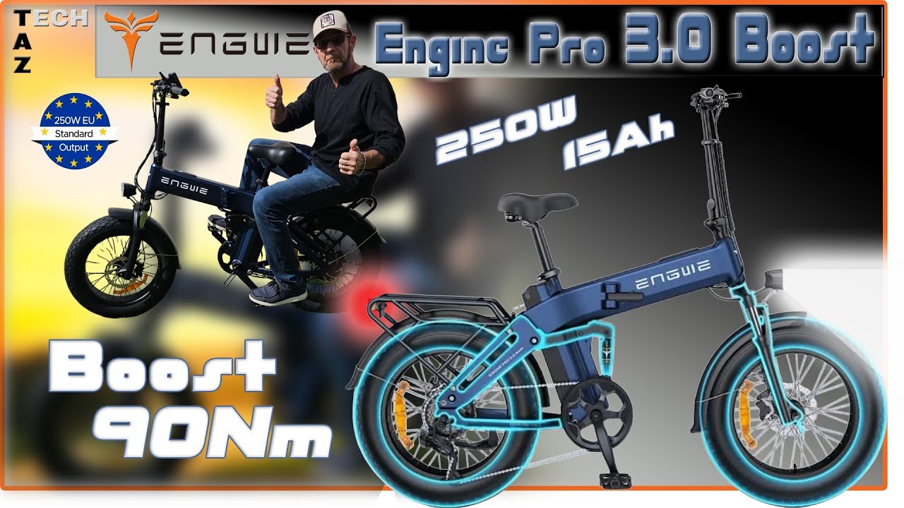 Engwe Engine pro 3.0 boost - 90Nm de puissance sous le pouce - un Upgrade EFFICACE !