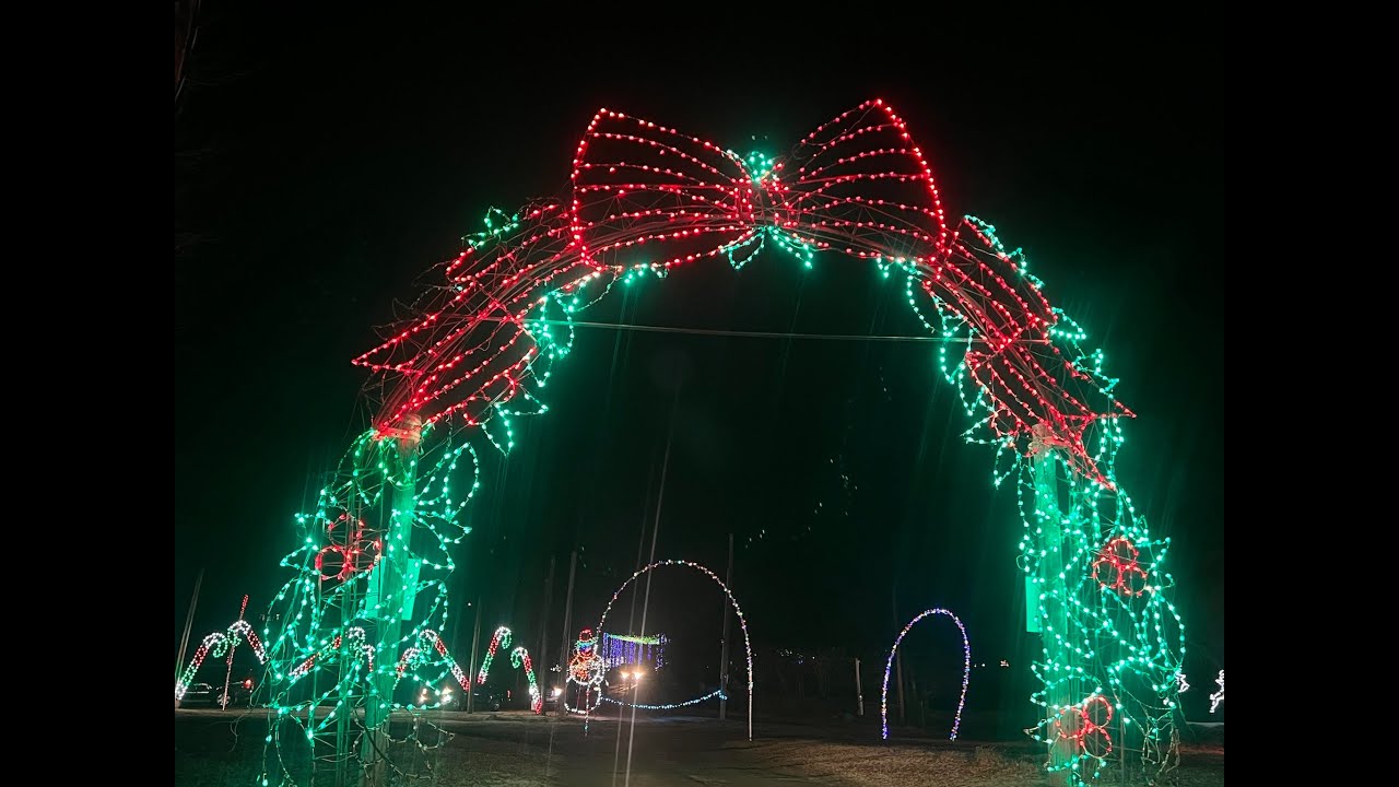 Merry Christmas 2021 | Drive Through Safari | Hollywild’s Holiday Lights Safari |Wellford SC