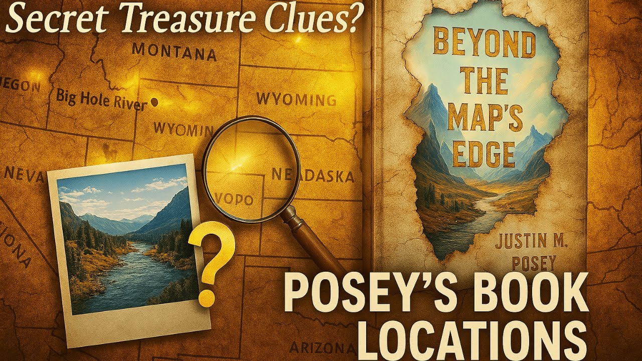 Justin Posey's SECRET Map? Top Locations From His Book (Beyond the Map's Edge Treasure Hunt Clues)