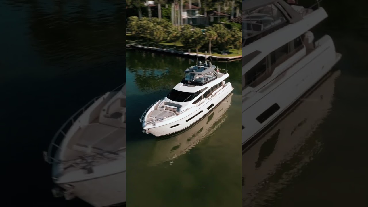 2019 Ferretti Yachts 780 - "SUNSATION" Drone Reel