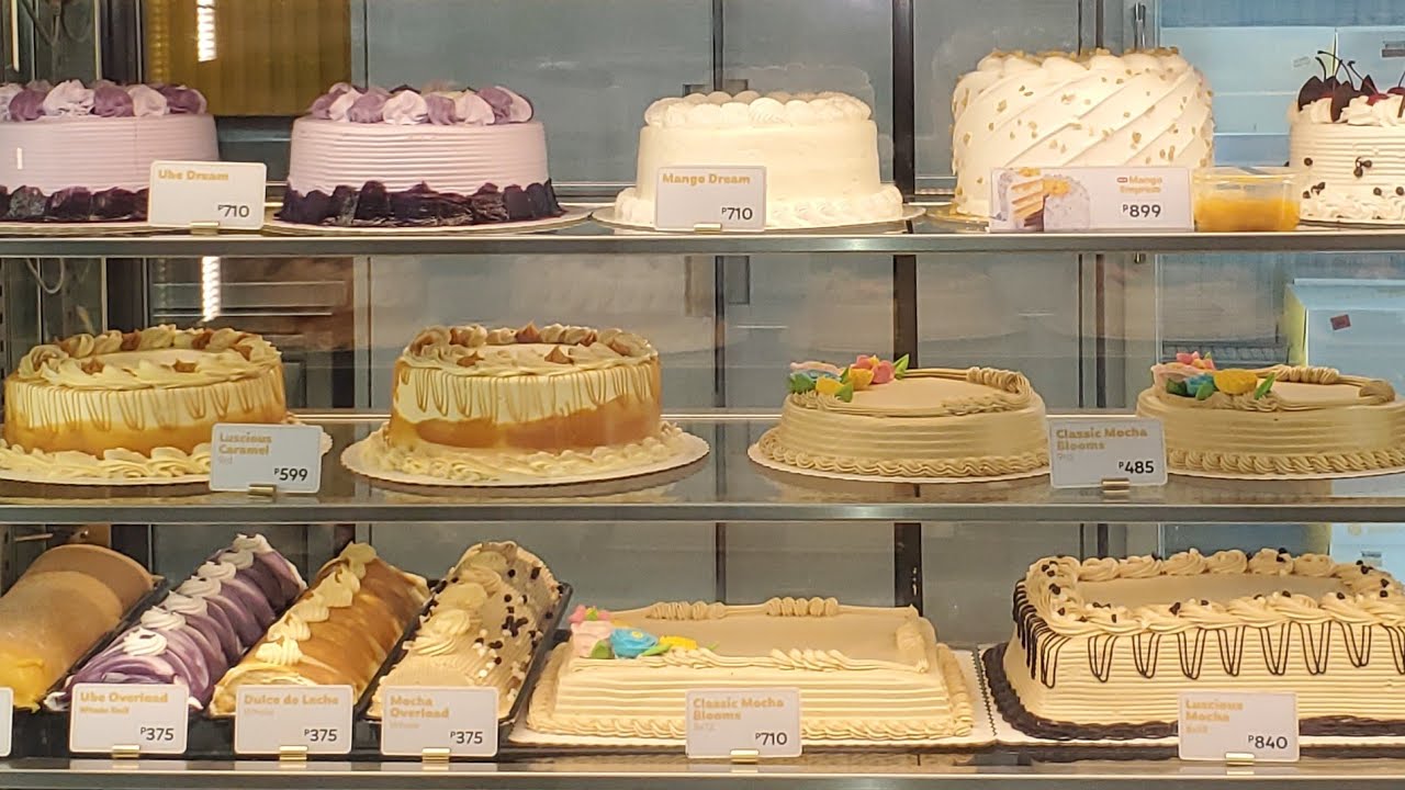 GOLDILOCKS CAKE DISPLAY WITH PRICE 2026